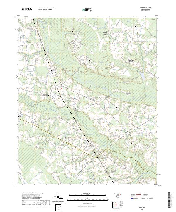 USGS Topographic Map – Fork