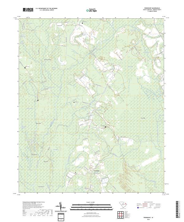 USGS Topographic Map – Friendship