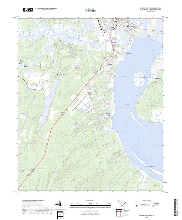 USGS Topographic Map – Georgetown South