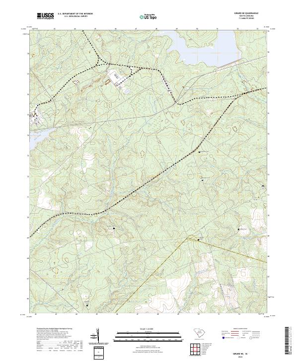USGS Topographic Map – Girard NE