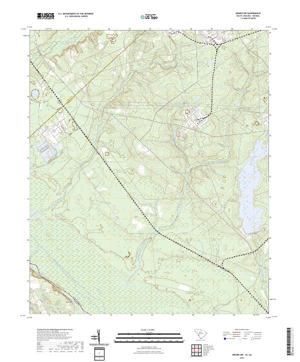 USGS Topographic Map – Girard NW