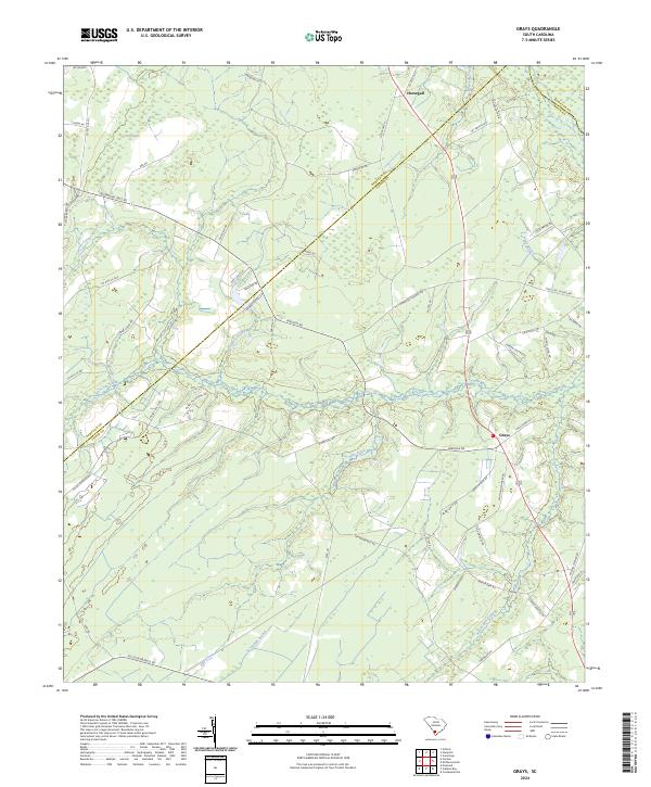 USGS Topographic Map – Grays