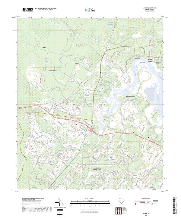 USGS Topographic Map – Jasper