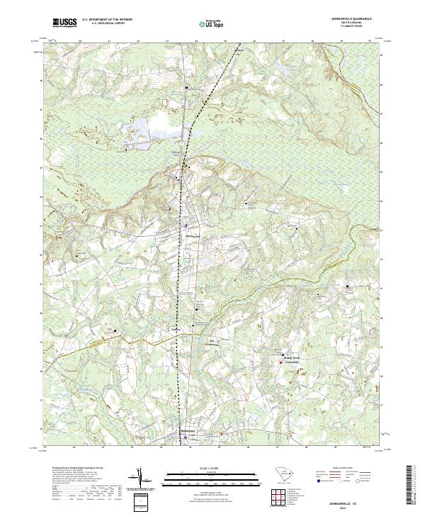 USGS Topographic Map – Johnsonville