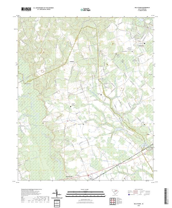 USGS Topographic Map – Kellytown