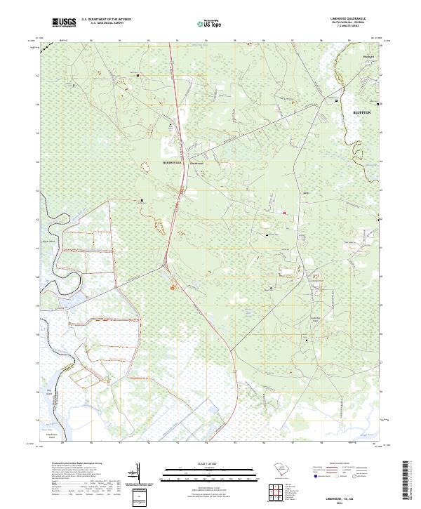 USGS Topographic Map – Limehouse