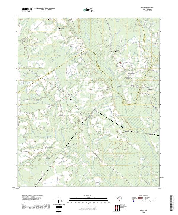 USGS Topographic Map – Lodge
