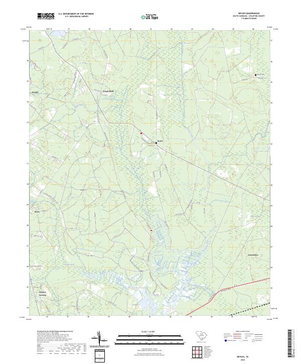 USGS Topographic Map – Neyles