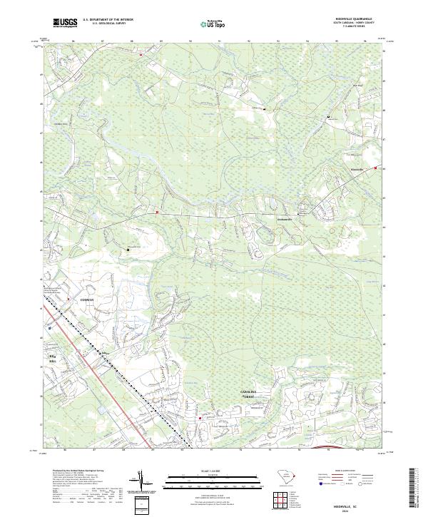 USGS Topographic Map – Nixonville