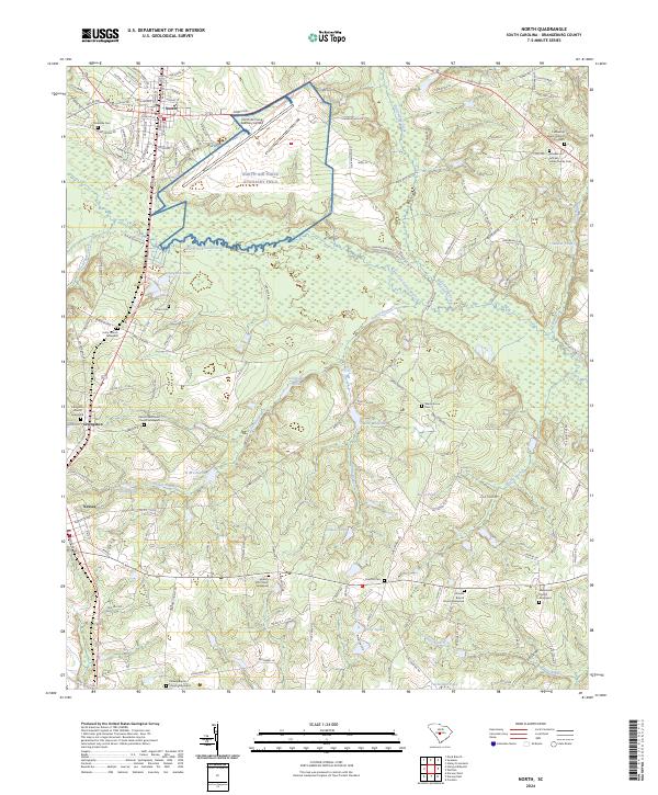 USGS Topographic Map – North