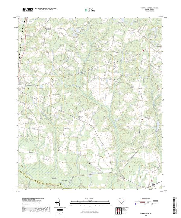 USGS Topographic Map – Norway East