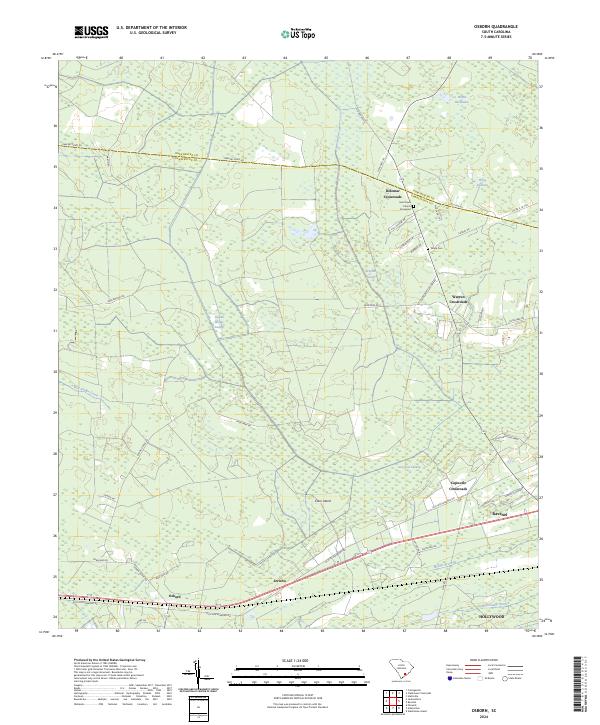 USGS Topographic Map – Osborn