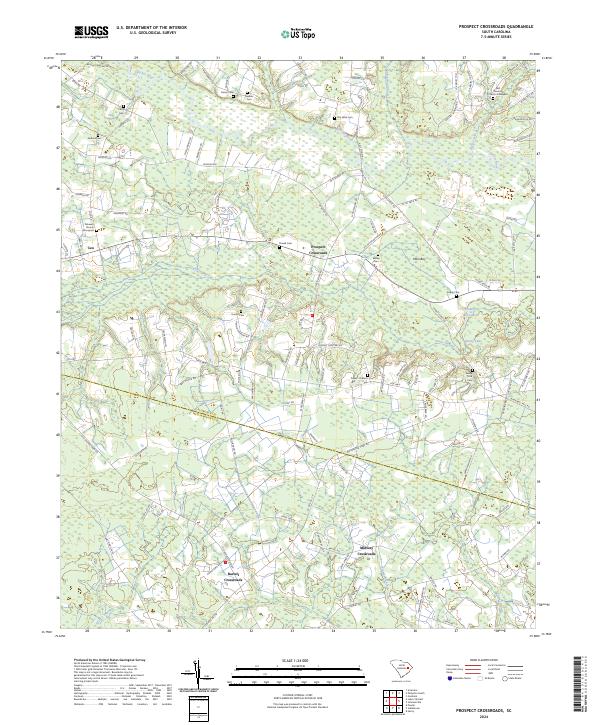 USGS Topographic Map – Prospect Crossroads