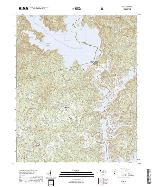 USGS Topographic Map – Salem