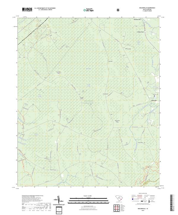 USGS Topographic Map – Shulerville