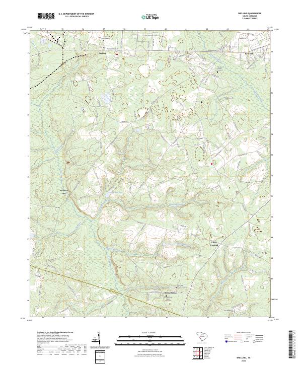USGS Topographic Map – Snelling