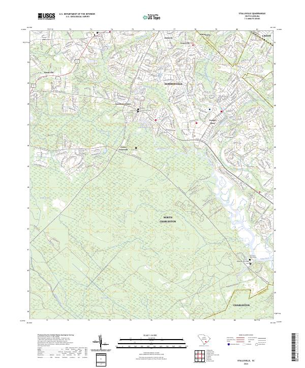 USGS Topographic Map – Stallsville