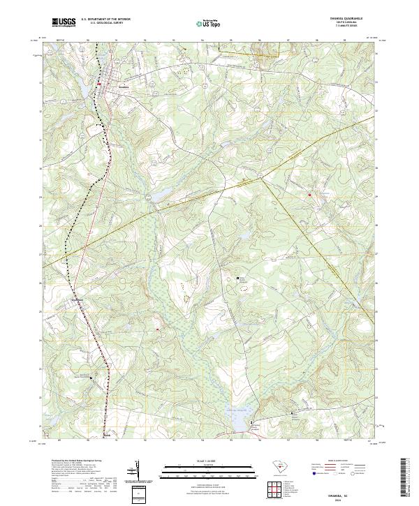 USGS Topographic Map – Swansea