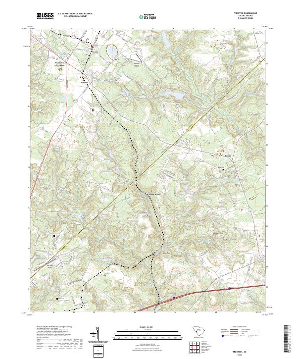 USGS Topographic Map – Trenton