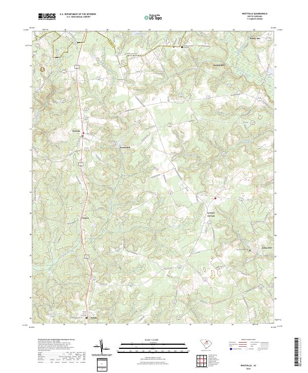 USGS Topographic Map – Westville