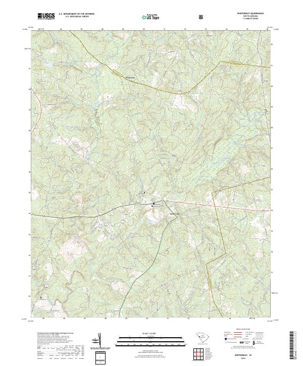 USGS Topographic Map – Winterseat