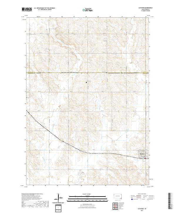 USGS Topographic Map – Alcester