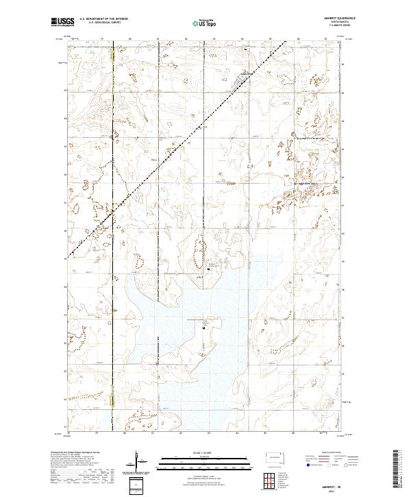 USGS Topographic Map – Amherst