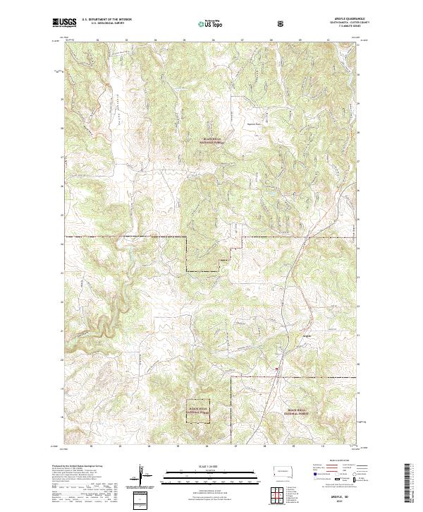 USGS Topographic Map – Argyle