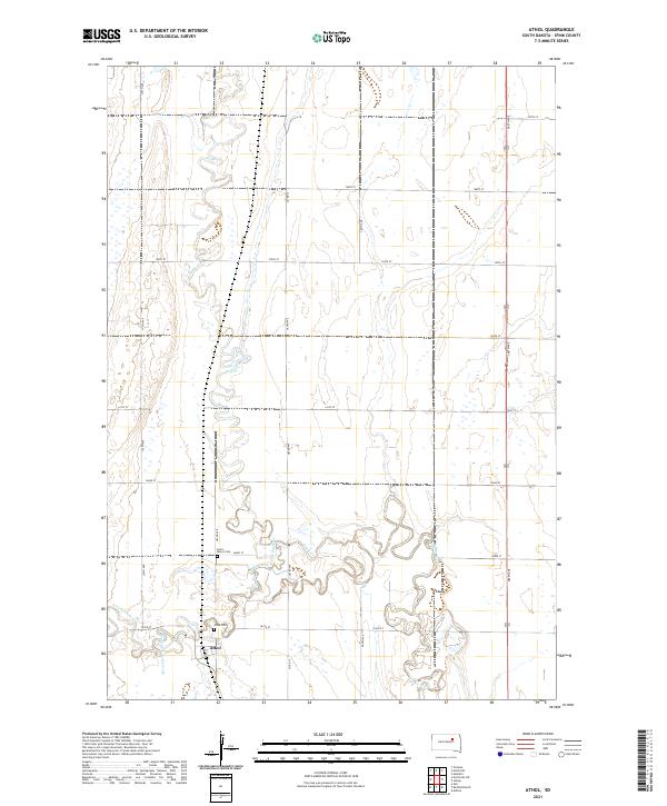 USGS Topographic Map – Athol