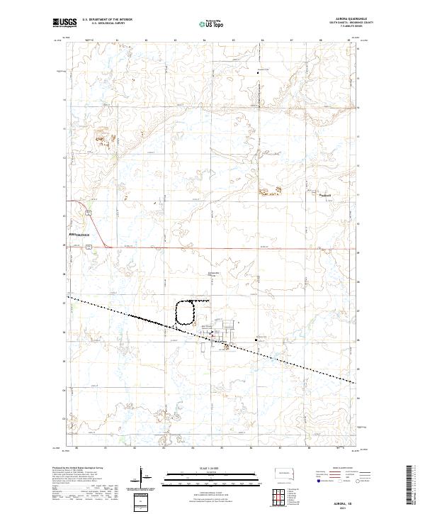 USGS Topographic Map – Aurora
