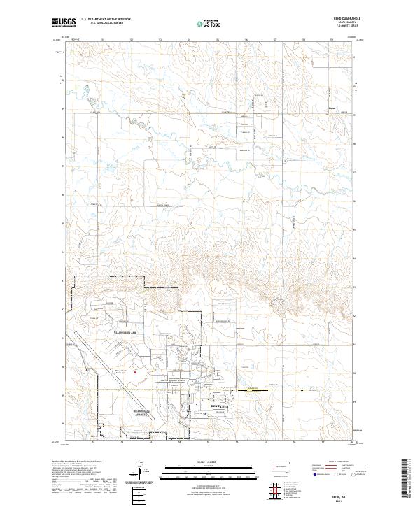 USGS Topographic Map – Bend