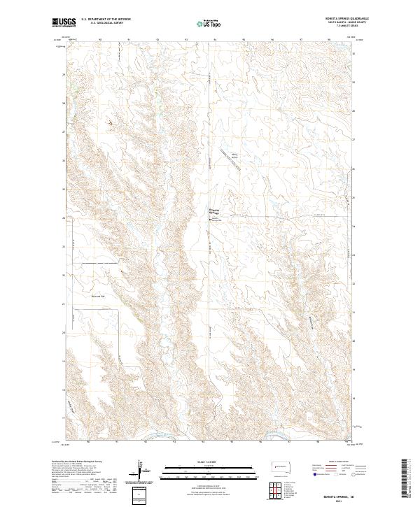 USGS Topographic Map – Boneita Springs