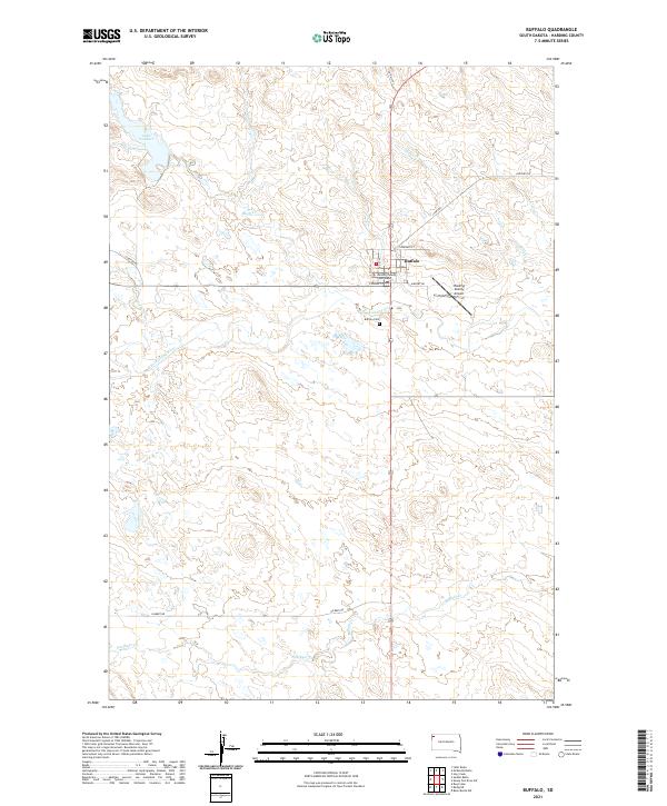 USGS Topographic Map – Buffalo