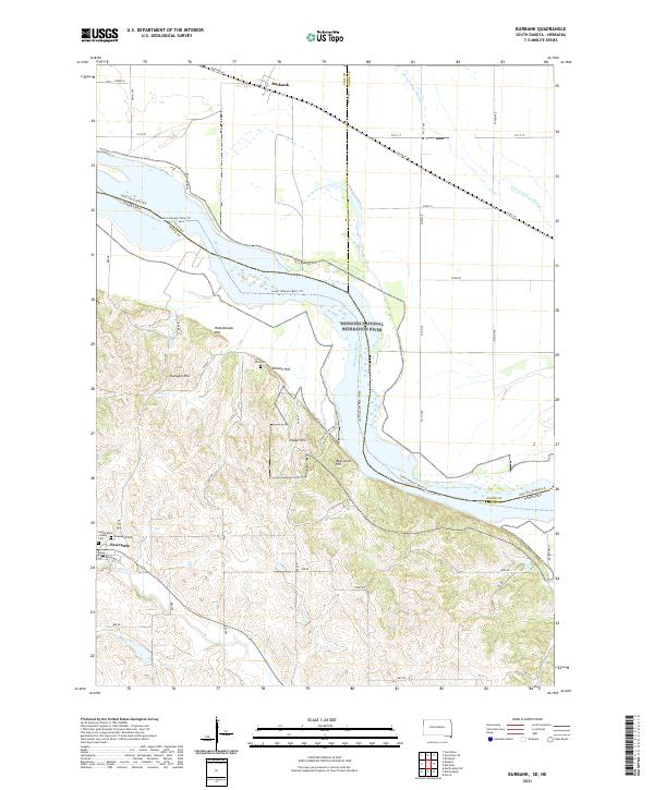 USGS Topographic Map – Burbank