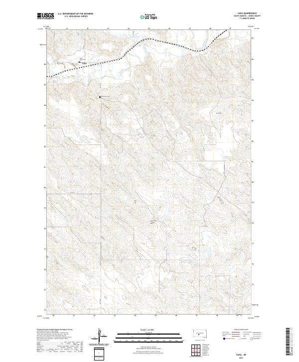 USGS Topographic Map – Capa