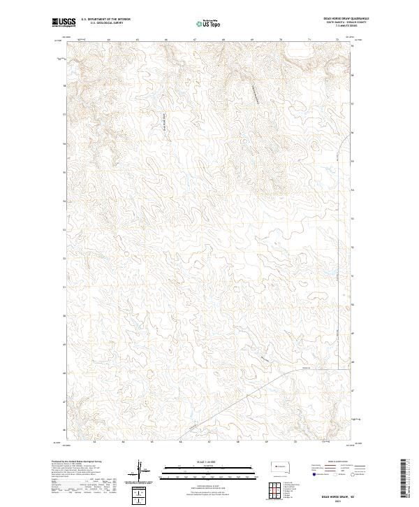 USGS Topographic Map – Dead Horse Draw