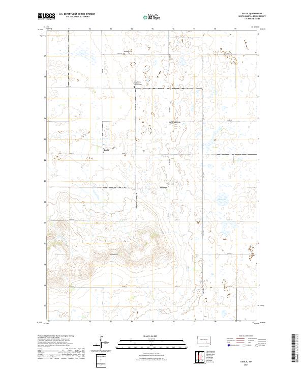 USGS Topographic Map – Eagle