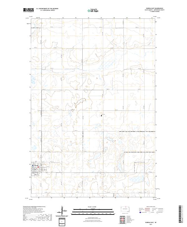 USGS Topographic Map – Eureka East