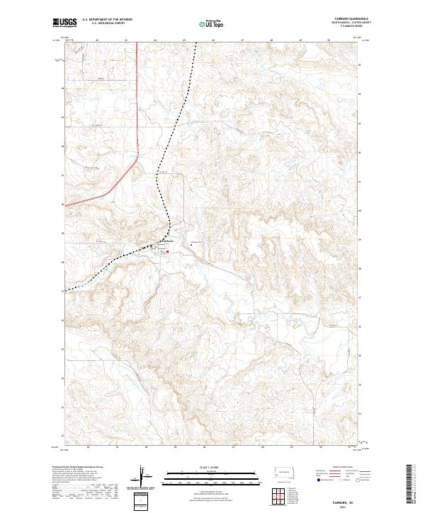USGS Topographic Map – Fairburn