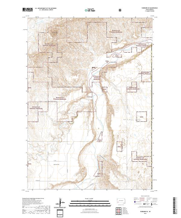 USGS Topographic Map – Fairburn SE