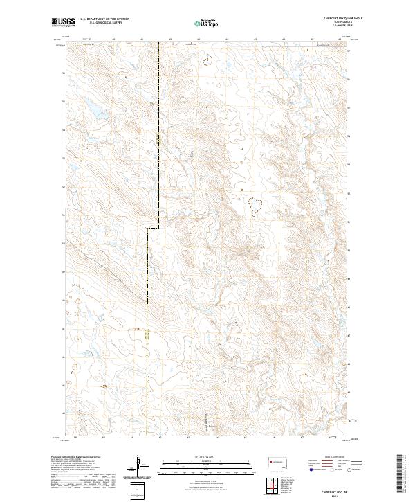 USGS Topographic Map – Fairpoint NW