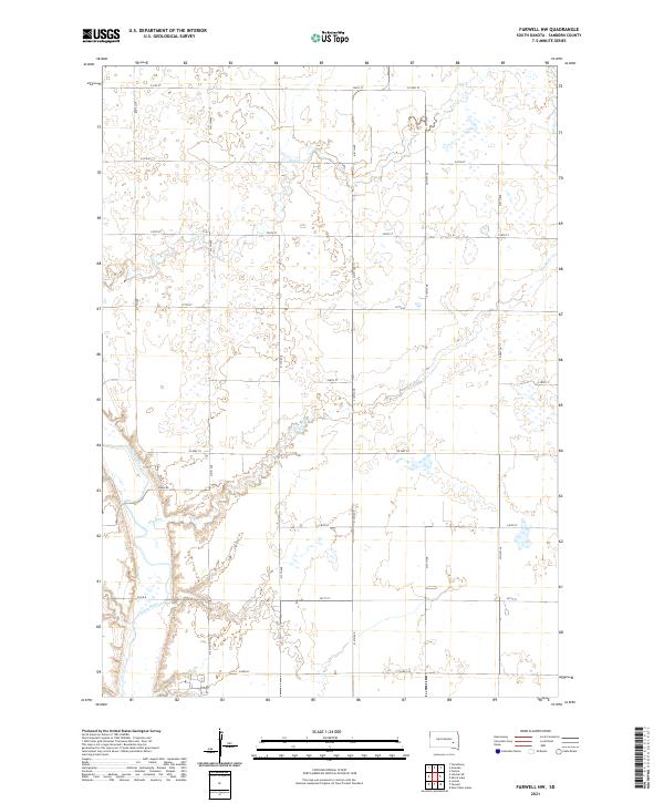 USGS Topographic Map – Farwell NW