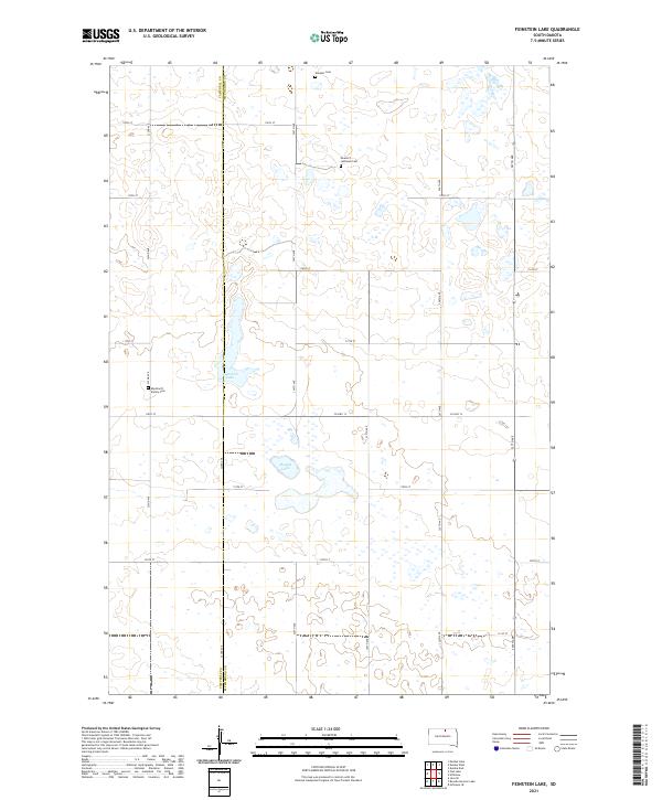 USGS Topographic Map – Feinstein Lake
