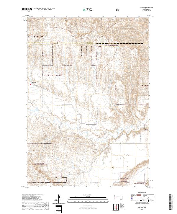 USGS Topographic Map – Folsom