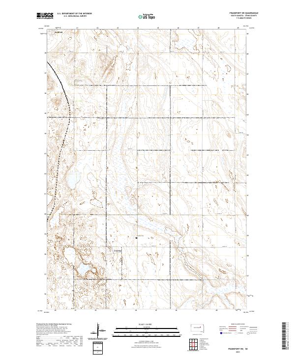 USGS Topographic Map – Frankfort SW