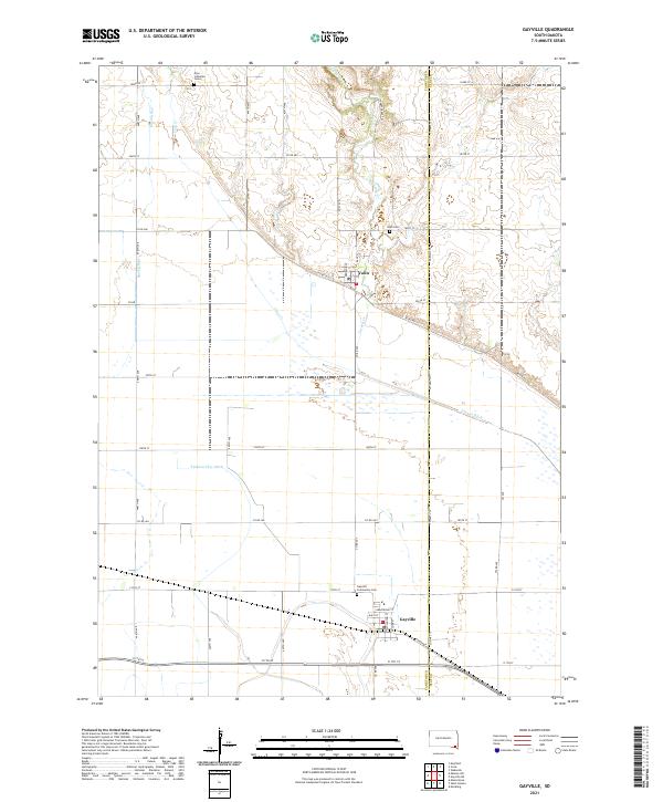 USGS Topographic Map – Gayville