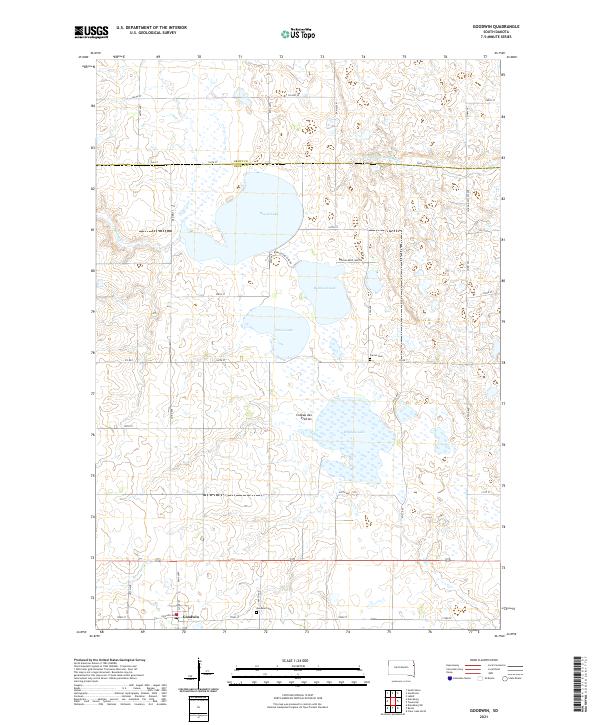 USGS Topographic Map – Goodwin