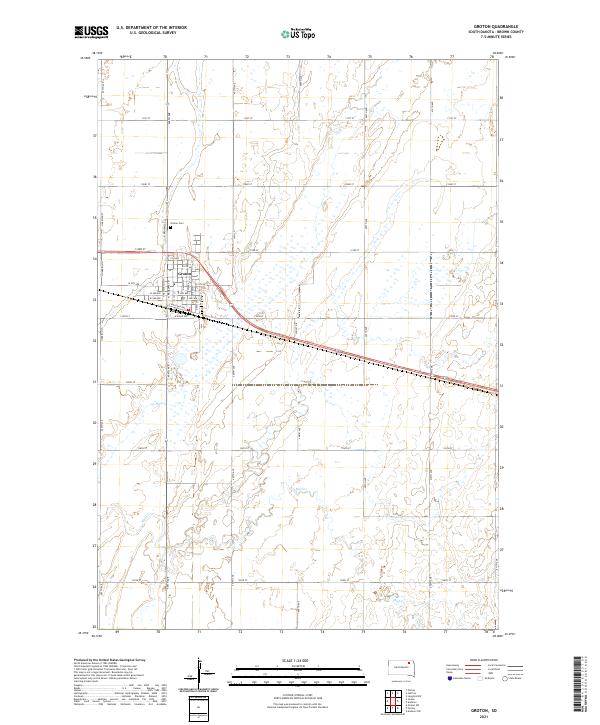 USGS Topographic Map – Groton