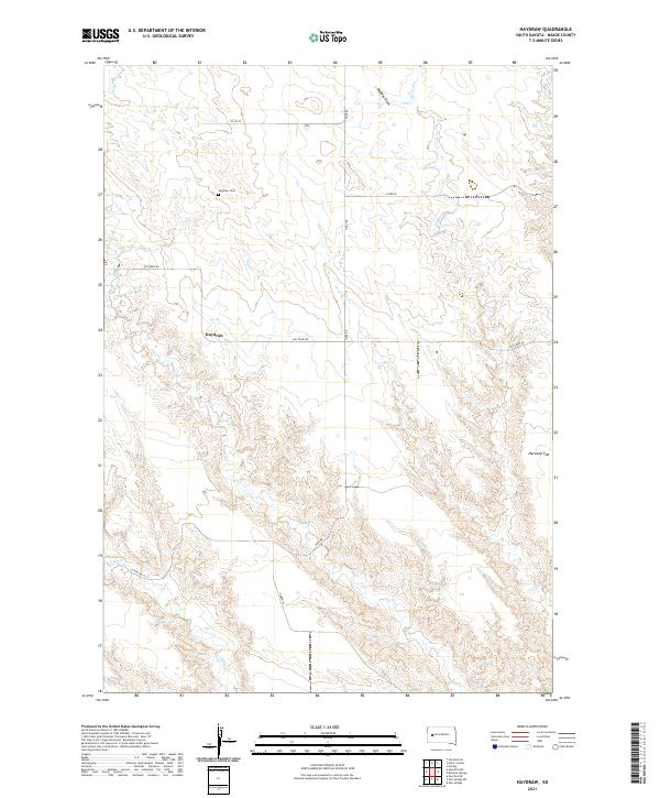 USGS Topographic Map – Haydraw