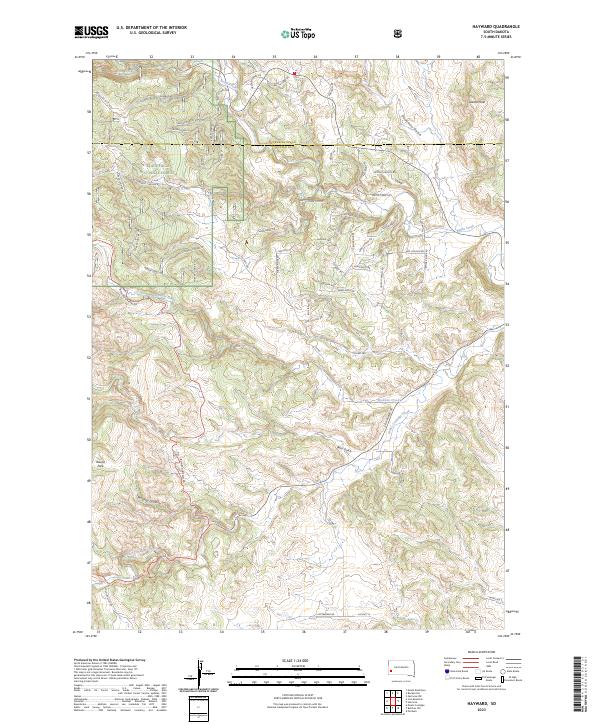 USGS Topographic Map – Hayward